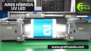 ARES HÍBRIDA UV LED: Precisión y Eficiencia en Impresión UV