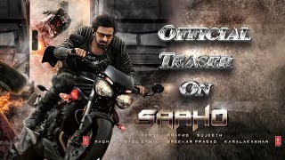 Saaho Official Teaser On tomorrow | Prabhas Shraddha Kapoor arun vijay | Tamil Cinema News