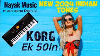 Korg Ek 50in Indian tones || 8596019041 || Nayak Music  #indiantones #korgek50 #nayakmusic