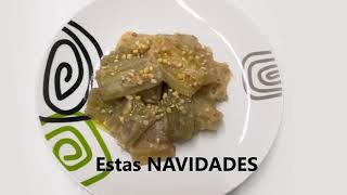 Menú especial de navidad