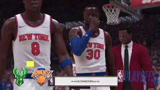 NBA2K25 - My Career - NBA PLAYOFFS - EASTERN CONF SEMI FINALS @ KNICKS LIVE (PS5)