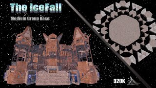 The IceFall -  META Shooting Floor - Funell Wall - Medium Group Base Design RUST 2024