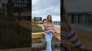 Day Trip to Flagler Beach 🏝️ #flaglerbeach #florida #daytrip #flagler #coffeeshops