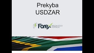 Forex treidingas su USDZAR