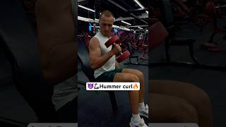 🔥☝️Hummer curl💪💪.                                  #motivation #gym #guns #best #funny