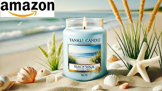 THE BEST BEACH WALK YANKEE CANDLE | AMAZON FINDS!! 🏖️