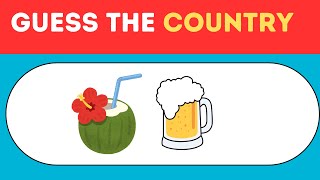 Guess the Country from Emojis Challenge! 🌍🌟