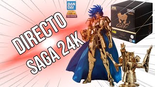 Revision, Unboxing Myth Cloth EX Saga 24k. Saint Seiya - Caballeros del Zodiaco.