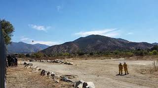 Water Drop Demonstration at Pala Fire Dept.