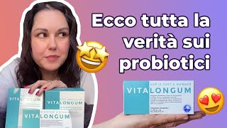 Recensione Probiotico VITALONGUM | Tutta la verità sui probiotici | clamoroby