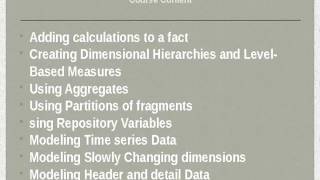 SIEBEL Analytics Functional