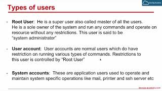 9.2 Types of Users