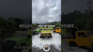 Viral.!!! Ibu Ibu PKK di Semarang Naik Jeep di Kemuning Karanganyar #shortvideo #jeepadventure