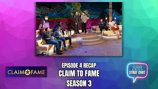 Claim To Fame S3: Episode 4 Recap | Strat Chat Podcast