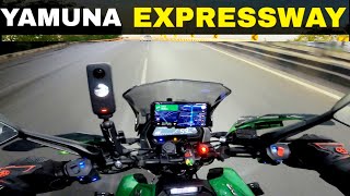 YAMUNA EXPRESSWAY RIDE | DOMINAR NE AAJ BAWAAL MACHA DIYA 🔥