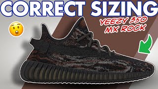 Sizing guide for the Yeezy 350 MX Rock - Watch before you buy Yeezy MX Rock #shorts