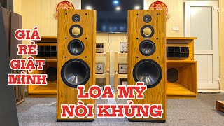 LOA MỸ KHỦNG Infinity Kappa 8.2i seri ii chơi đa thể loại, cao to bày đẹp! Hoàng Tuyên Audio