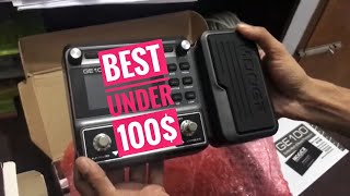 Mooer GE100 guitar multi effects processor || Under 100$ || Best for beginners|| Unboxing