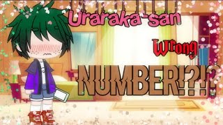 Wrong number Uraraka-San || izuocha || suger crush meme ||