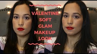 Valentine Day 2019 Super Soft Glam Makeup Look| Jasmiiin Jimenez