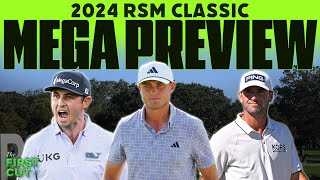 2024 RSM Classic Mega Preview - Picks, Storylines, One & Done | The First Cut Podcast