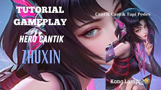 INI DIA❗🤩 TUTORIAL ZHUXIN GAMEPLAY MOBILE LEGEND HERO MAGE ZHUXIN NAIKKIN RANK PAKE ZHUXIN