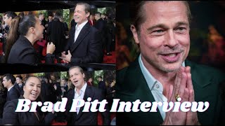 BRAD PITT INTERVIEW  BABYLON PREMIERE