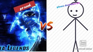 Ninja Legends VS Stickman (Who is better)