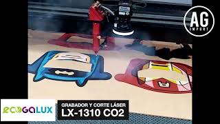 GRABADO Y CORTE LASER ECOGALUX LX1310