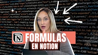 Fórmulas básicas en Notion