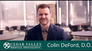 Medical Minute with Colin DeFord, D.O.