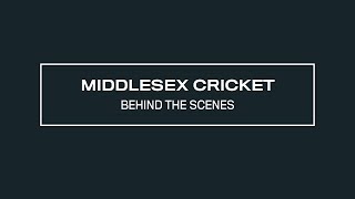 Preseason BTS at Middlesex Cricket