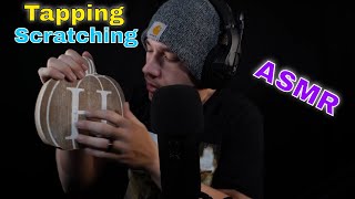 ASMR Tapping and Scratching Whispering Ramble