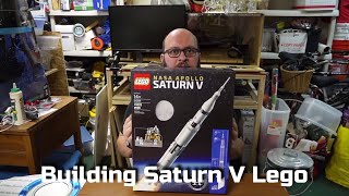 Saturn V Lego Build