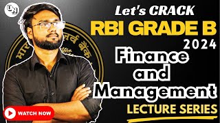 Finance and Management for RBI Grade B | FM Lecture | RBI Grade B Notification 2024 | UNleash RBI