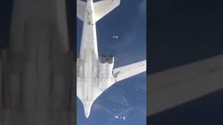 How Tupolev TU-160 blackjack Russian boomber jet work #shorts