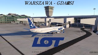 WARSZAWA - GDAŃSK - ZIBOMOD - PLL LOT