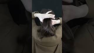 #154❤️❤️❤️Girls haircuts⭐⭐Hair Color Transformation🌹🌷🌻#shorts