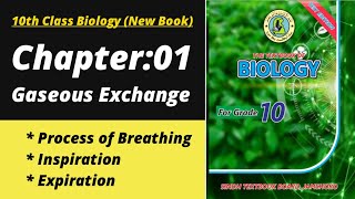 Process of breathing class 10| Biology class 10 chapter 1| Class 10 new biology book