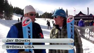 2016 Stöckli Laser SL Slalom Ski Test with Tim Flanagan