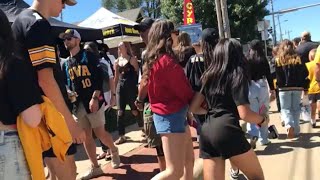 TAILGATING USA - University Of Iowa Hawkeyes VS Iowa State Cyclones Big 10 Football College Midwest