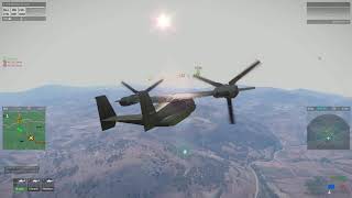 ARMA 3 - Trying To Fly The Blackfish And Failing Miserably (EVO BLUE)