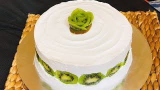 Kiwi fault line cake | no oven kiwi cake