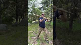 Train To Fight With your Walking Stick!