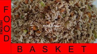 Street Style Chinese Vegetable Fried Rice recipe in English | Veg Fried Rice