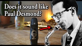 They recreated Paul Desmond's mouthpiece! Made by Morgan - Full review