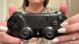 5 min ASMR ps4 controller