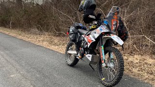 Feb 9, 2023 Winter ride KTM 690 Enduro R , northern VA