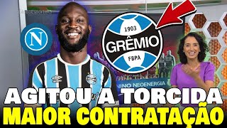 💥DOMINGO AGITADO! ACABOU DE CONFIRMAR! TORCIDA FEZ A FESTA! ÚLTIMAS NOTÍCIAS DO GRÊMIO HOJE!