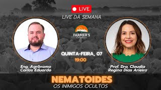 NEMATOIDES: Os inimigos ocultos | Convidada Prof. Dra. Claudia Arieira e Eng. Agr. Cadu